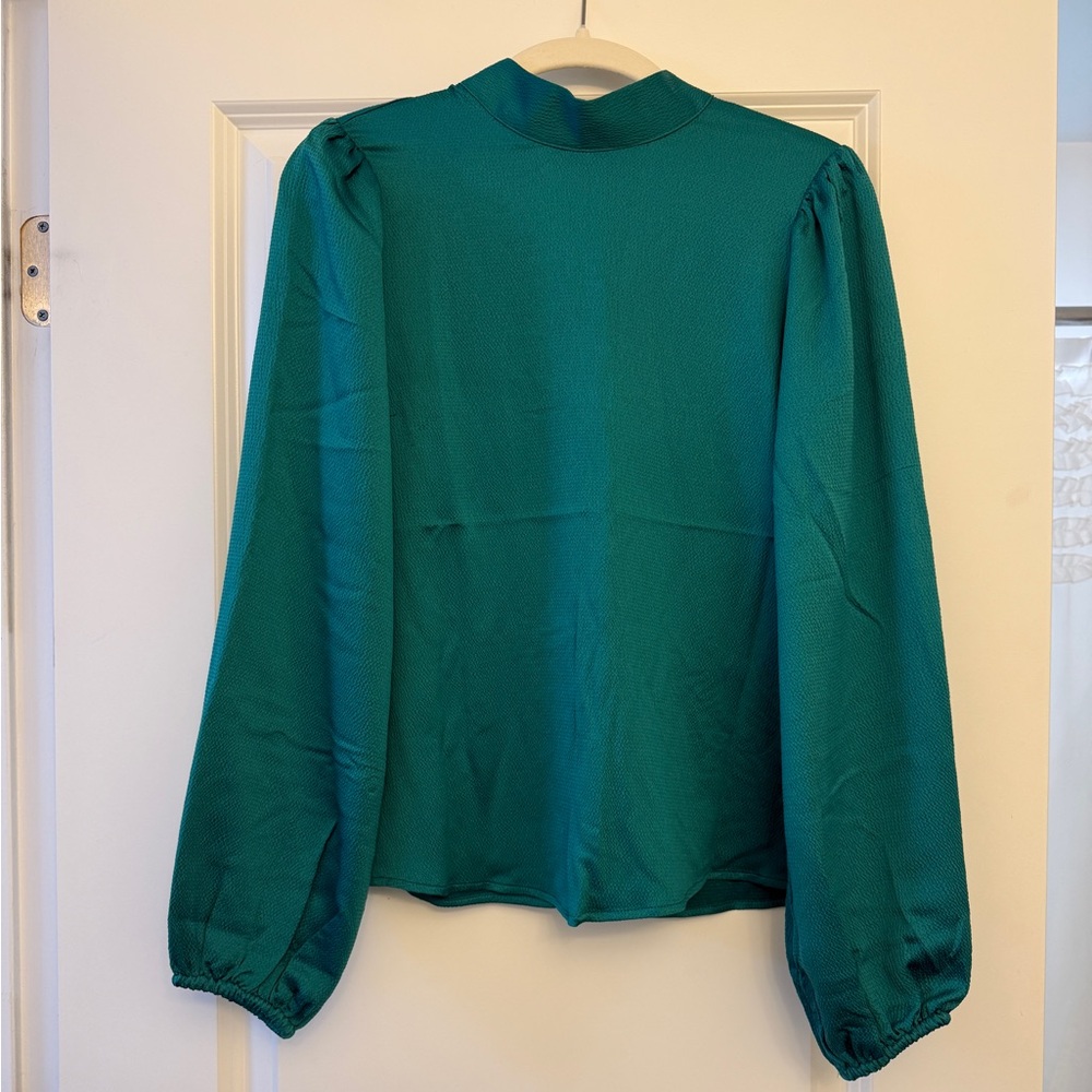 Express Green Women's Top